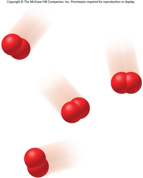 A graphic of four oxygen molecules.