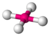 The XeF4 molecule.